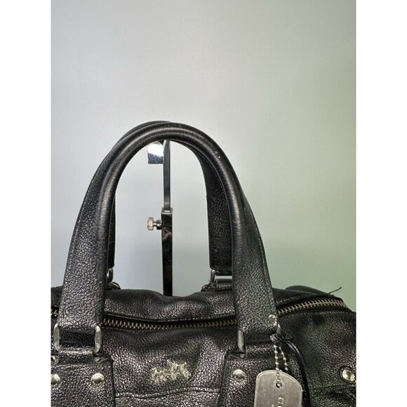 For Repair - Coach Elevated Rider Leather 2Way Shoulder Bag Tote - Picture 6 of 12